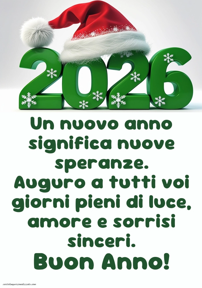 Immagini per gli Auguri di Buon Anno: Cartoline, Foto e Immagini 2026: 2026