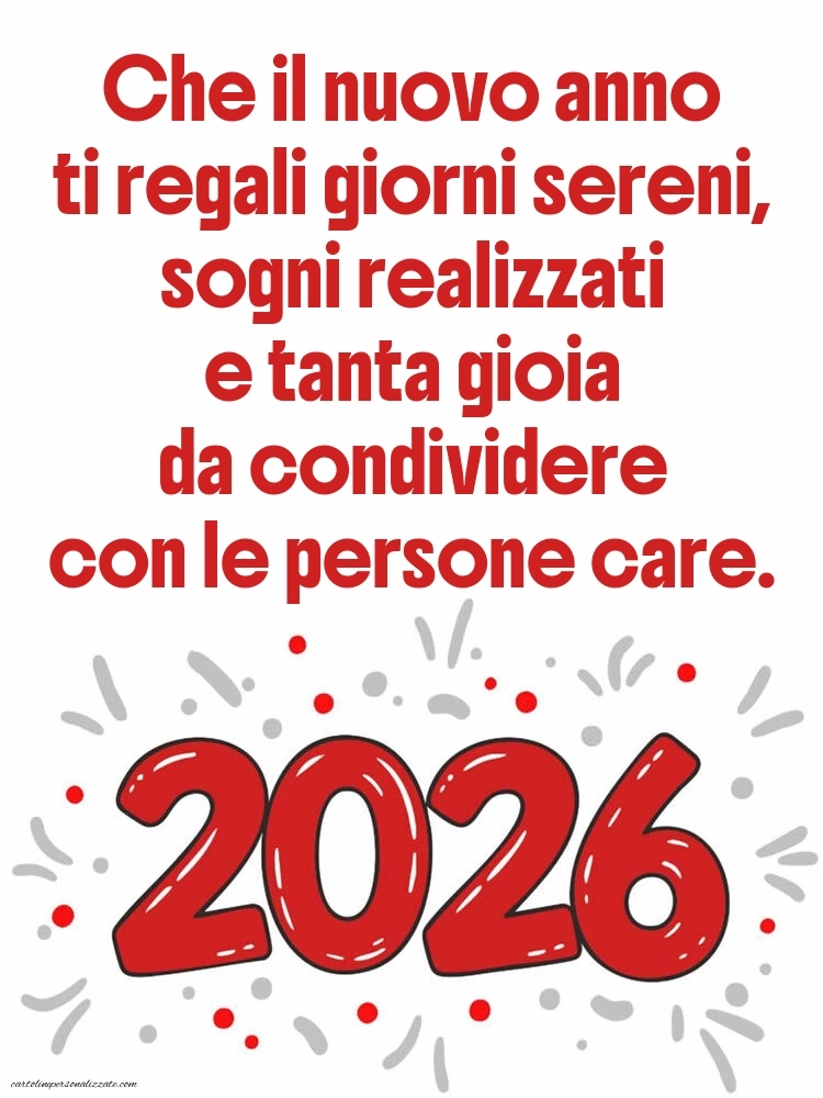 Immagini per gli Auguri di Buon Anno: Cartoline, Foto e Immagini 2026: 2026