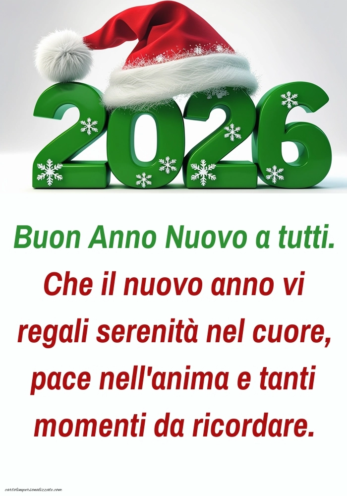 Immagini per gli Auguri di Buon Anno: Cartoline, Foto e Immagini 2026: 2026