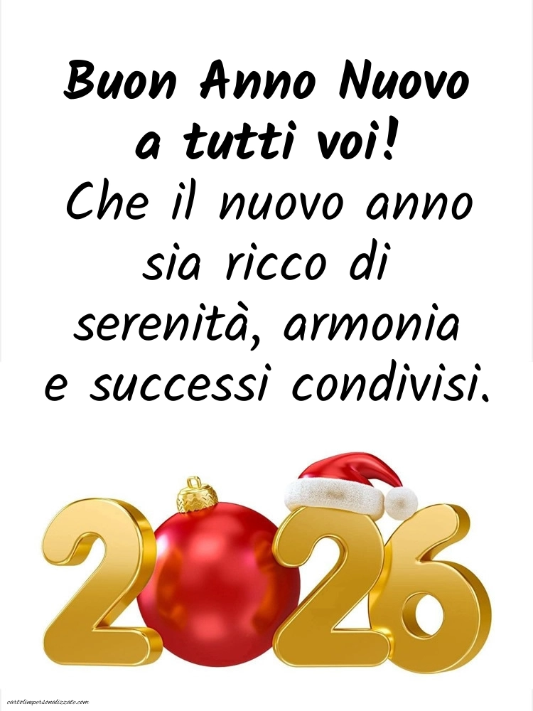 Immagini per gli Auguri di Buon Anno: Cartoline, Foto e Immagini 2026: 2026