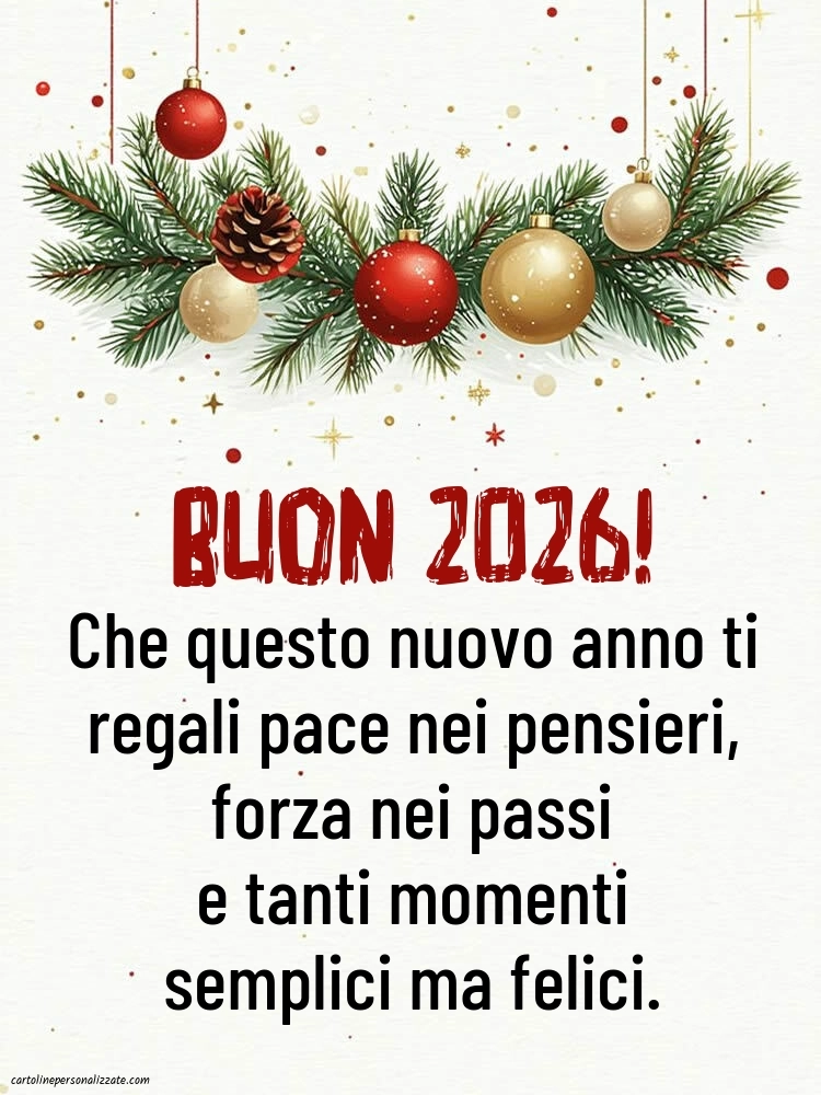 Immagini per gli Auguri di Buon Anno: Cartoline, Foto e Immagini 2026: Composizioni Natalizie