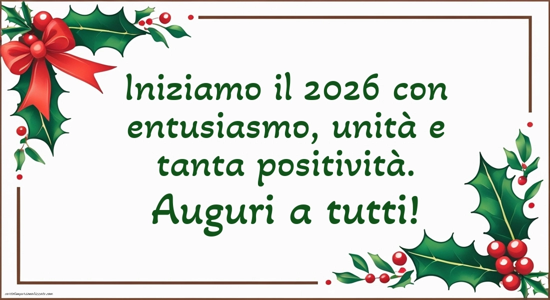 Immagini per gli Auguri di Buon Anno: Cartoline, Foto e Immagini 2026: Composizioni Natalizie