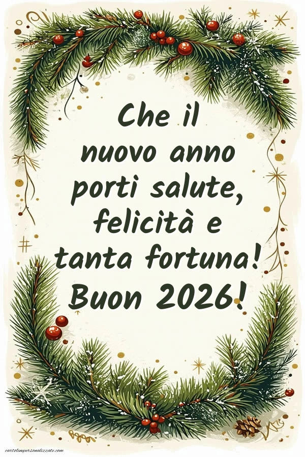 Immagini per gli Auguri di Buon Anno: Cartoline, Foto e Immagini 2026: Decorazioni natalizie e di Capodanno