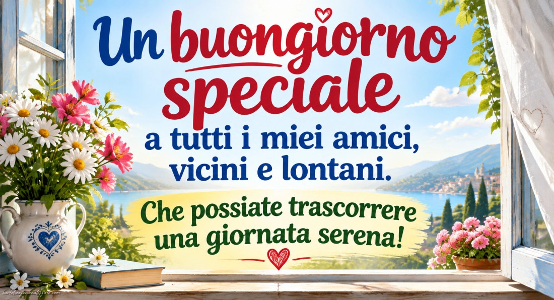 Immagini con frasi di buongiorno: 