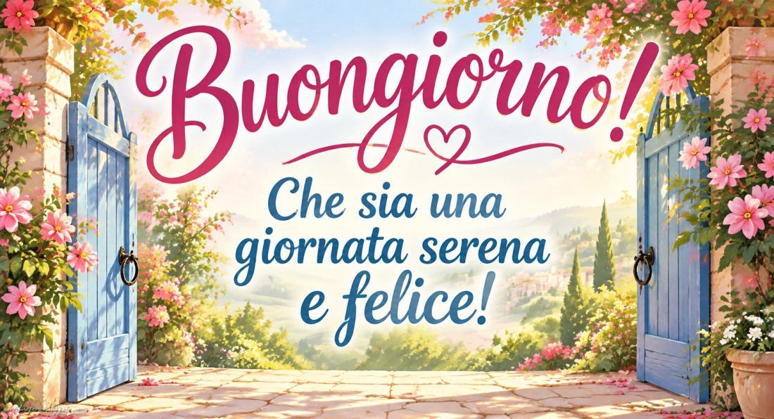 Immagini con frasi di buongiorno: 