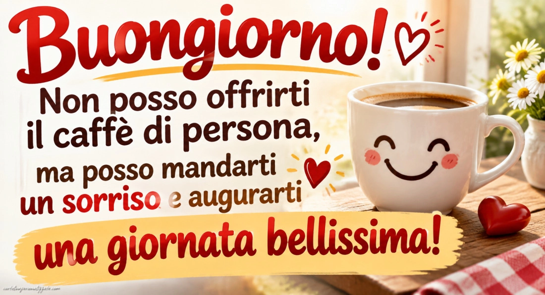 Immagini con frasi di buongiorno: 