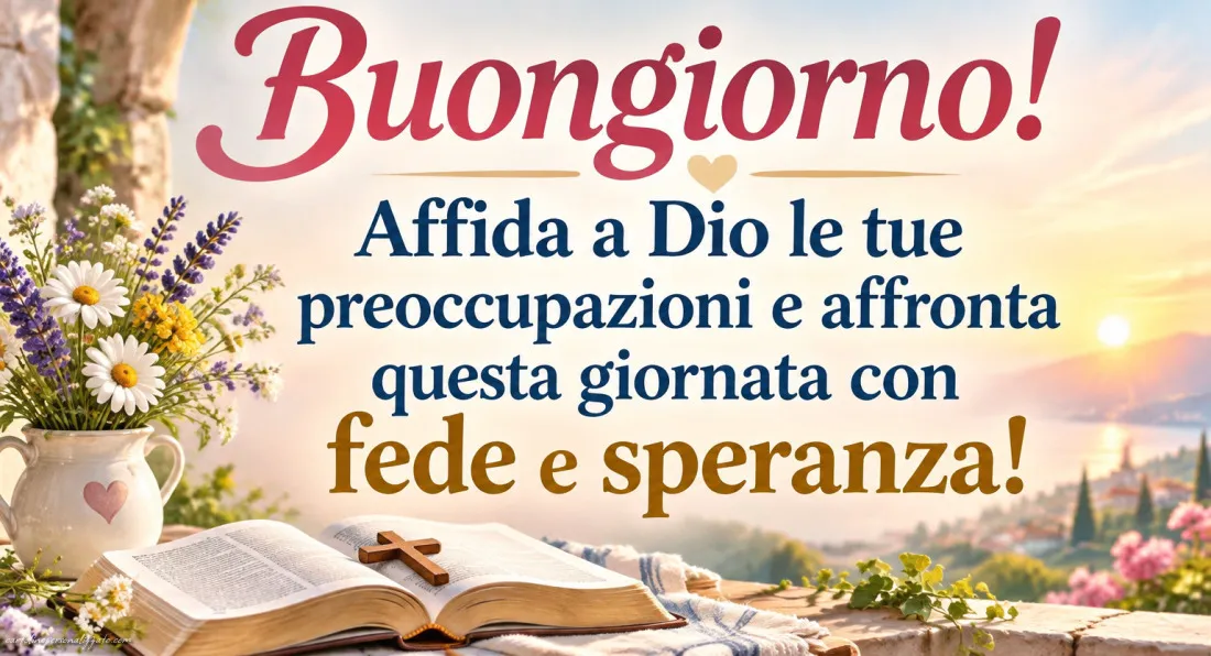 Immagini con frasi di buongiorno: 