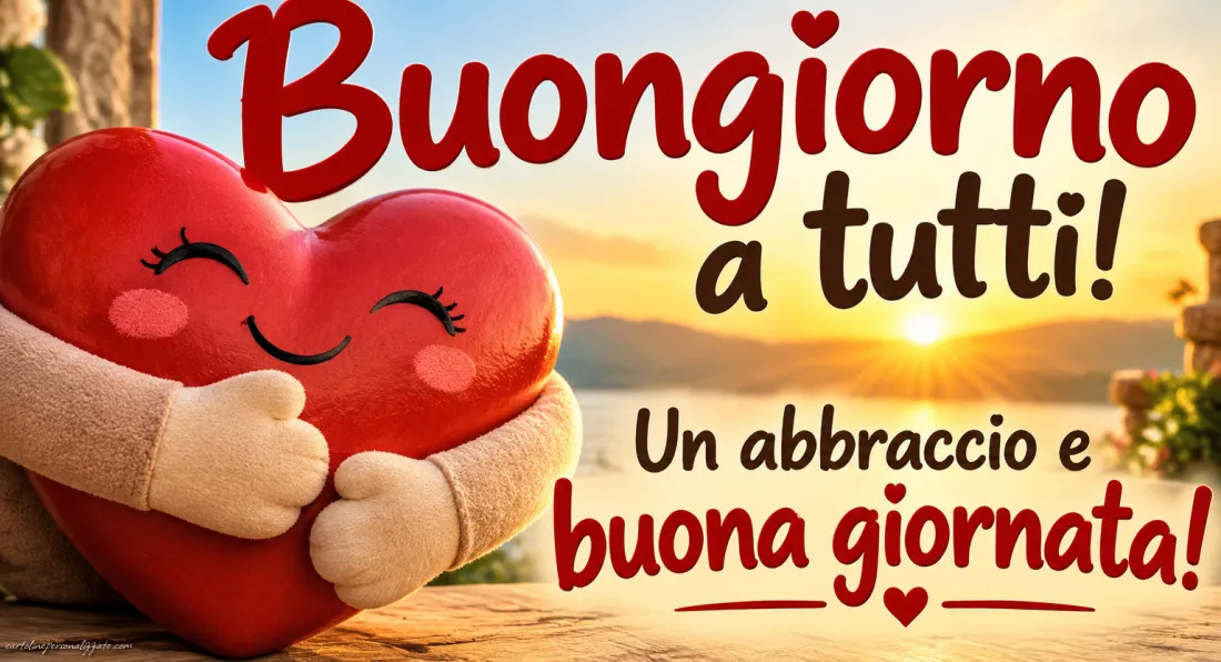 Immagini con frasi di buongiorno: 
