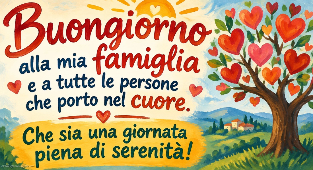 Immagini con frasi di buongiorno: 
