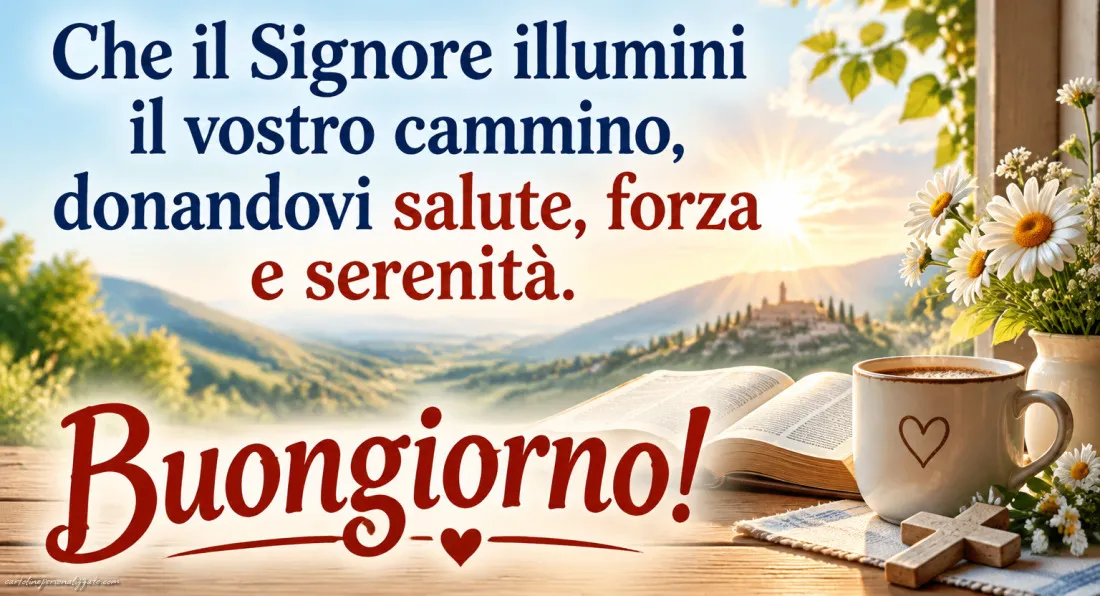Immagini con frasi di buongiorno: 