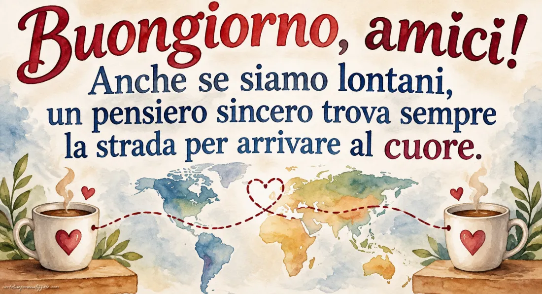 Immagini con frasi di buongiorno: 