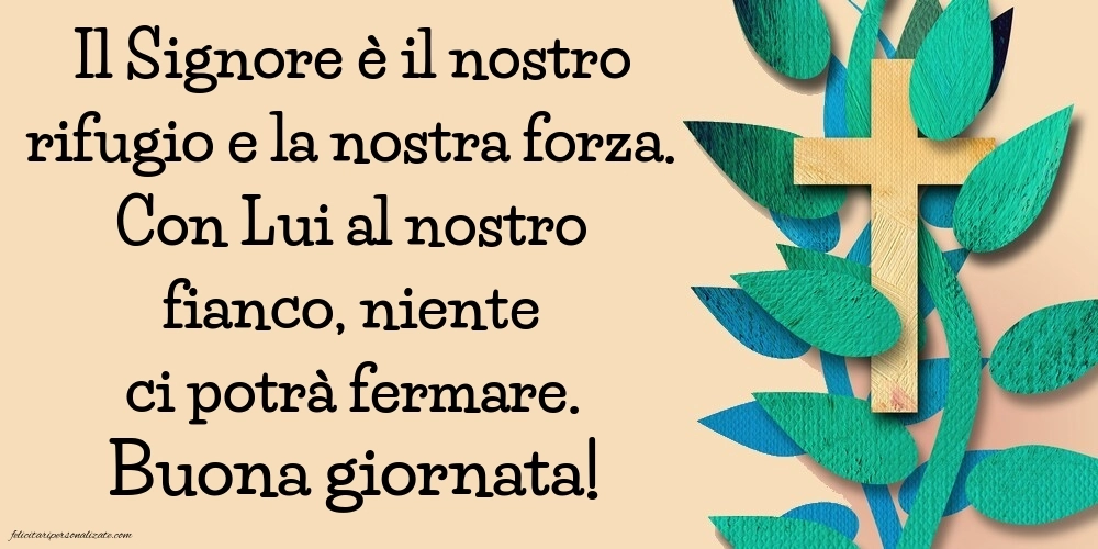 Immagini di BUONGIORNO con frasi Religiose: Religiose