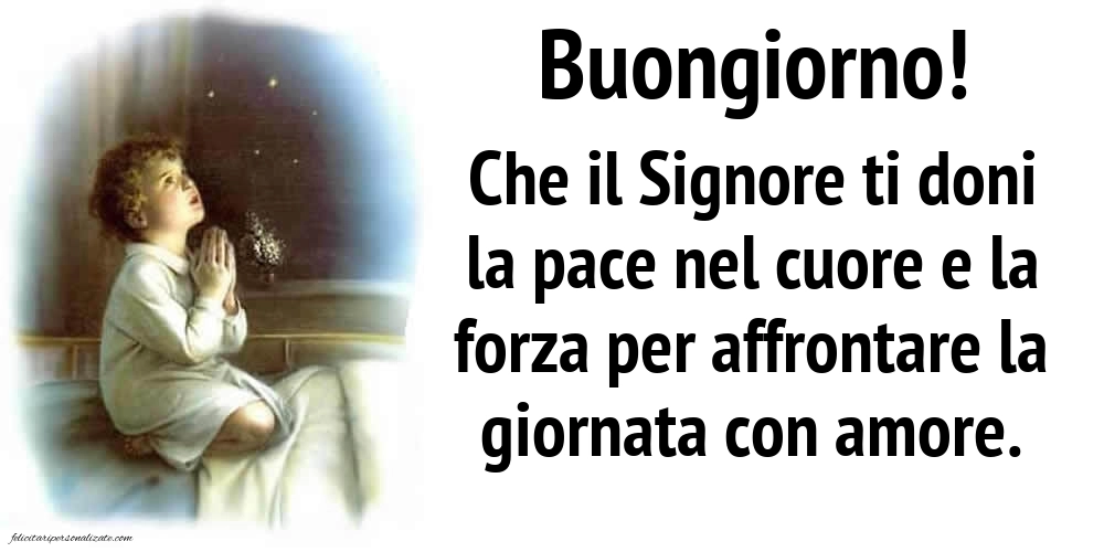 Immagini di BUONGIORNO con frasi Religiose: Religiose