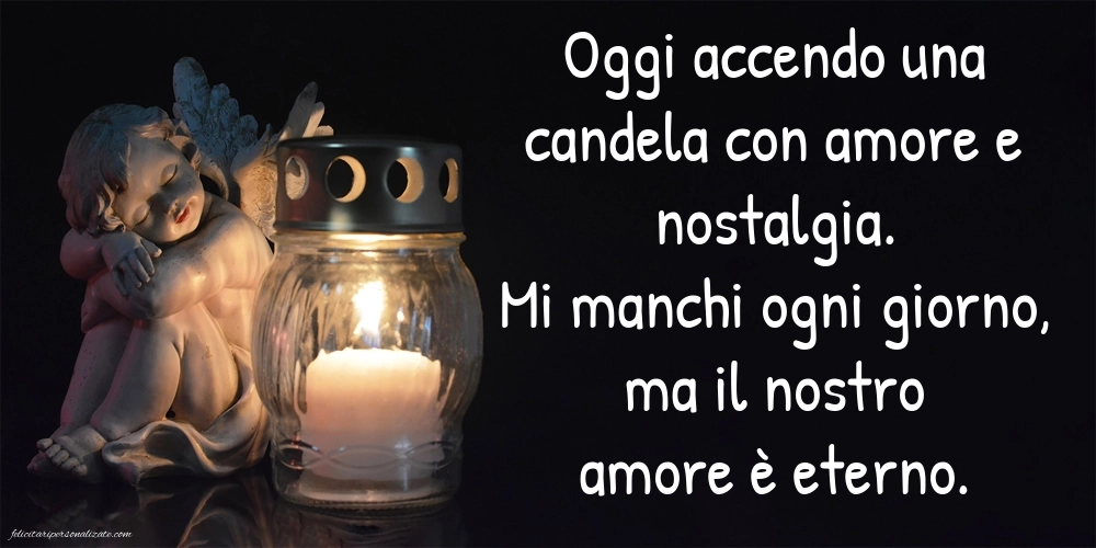 Immagini di Buon Compleanno Marito in Cielo: Candele (commemorazione)