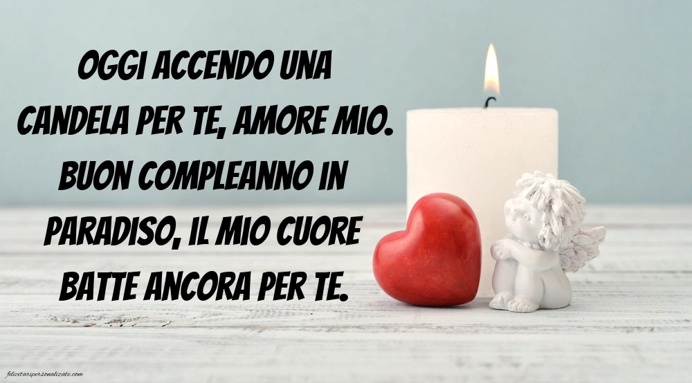 Immagini di Buon Compleanno Marito in Cielo: Compleanno (Commemorazione)