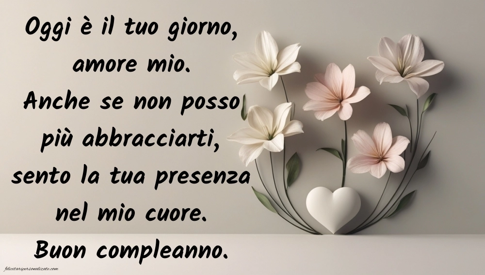 Immagini di Buon Compleanno Marito in Cielo: Compleanno (Commemorazione)