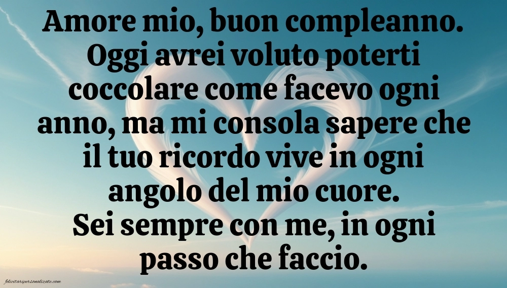 Immagini di Buon Compleanno Moglie in Cielo: Compleanno (Commemorazione)