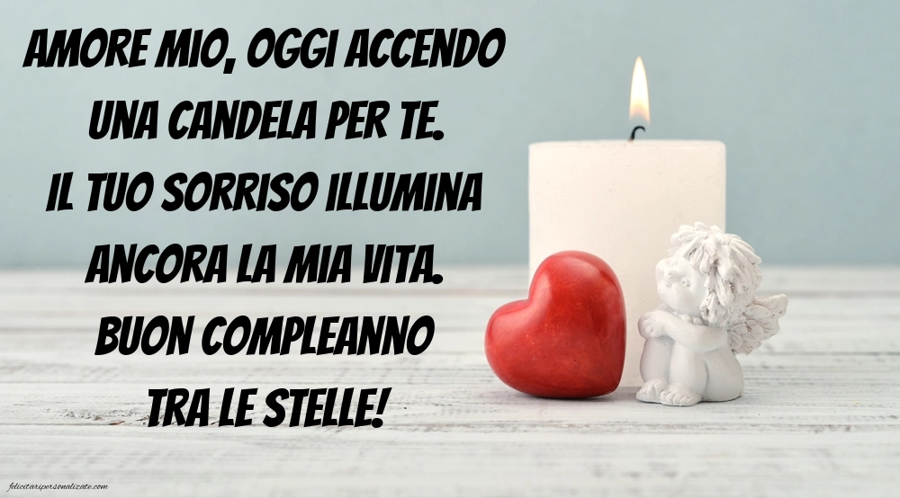 Immagini di Buon Compleanno Moglie in Cielo: Compleanno (Commemorazione)