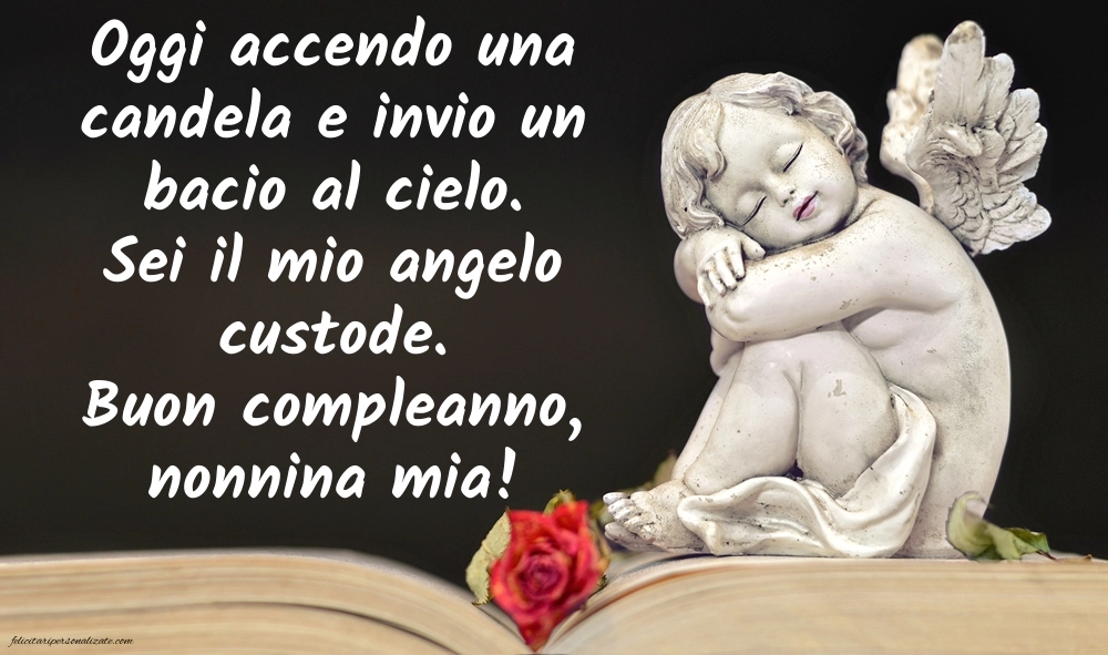 Immagini di Buon Compleanno Nonna in Cielo: Compleanno (Commemorazione)