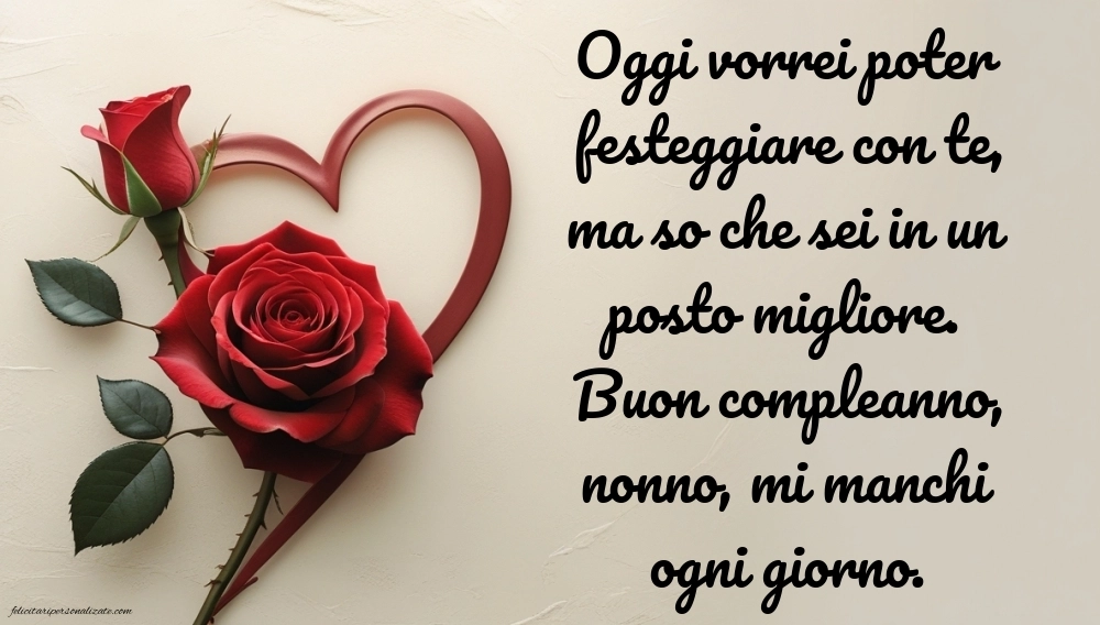 Immagini di Buon Compleanno Nonno in Cielo: Compleanno (Commemorazione)