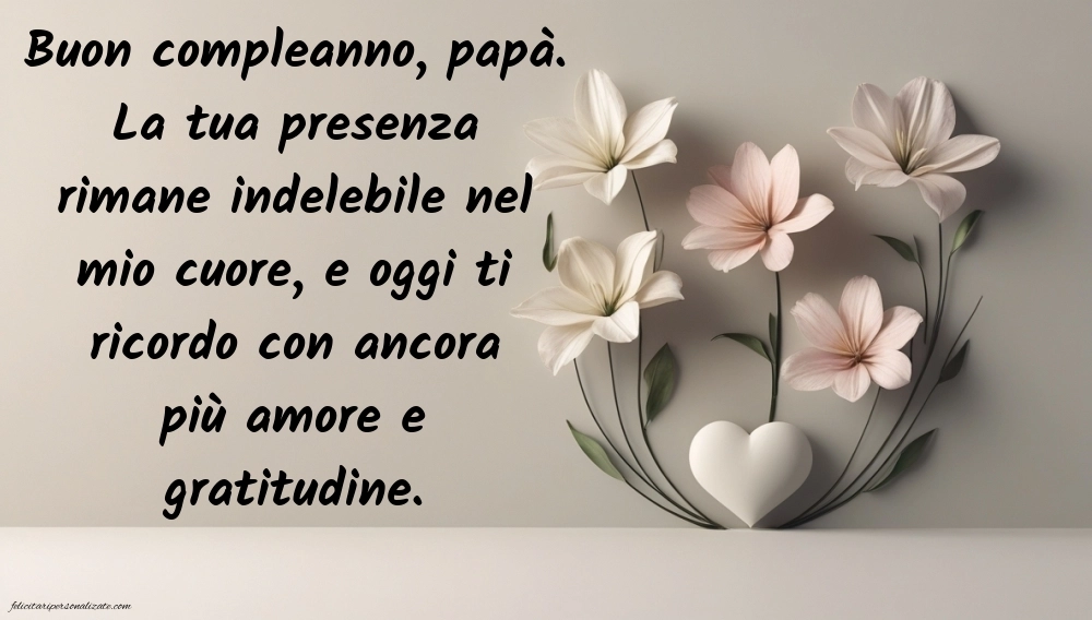 Immagini di Buon Compleanno Papà in Cielo: Compleanno (Commemorazione)