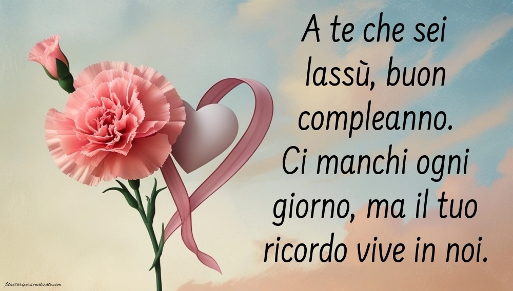 Immagini di Buon Compleanno Suocera in Cielo: Compleanno (Commemorazione)