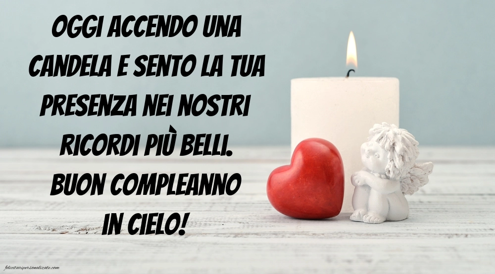 Immagini di Buon Compleanno Suocera in Cielo: Compleanno (Commemorazione)
