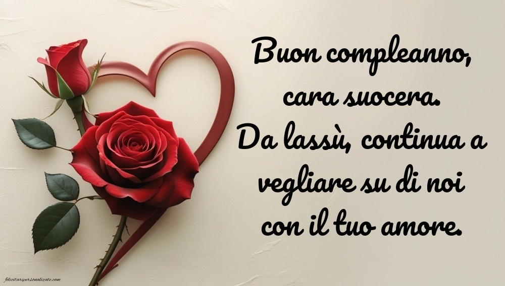 Immagini di Buon Compleanno Suocera in Cielo: Compleanno (Commemorazione)