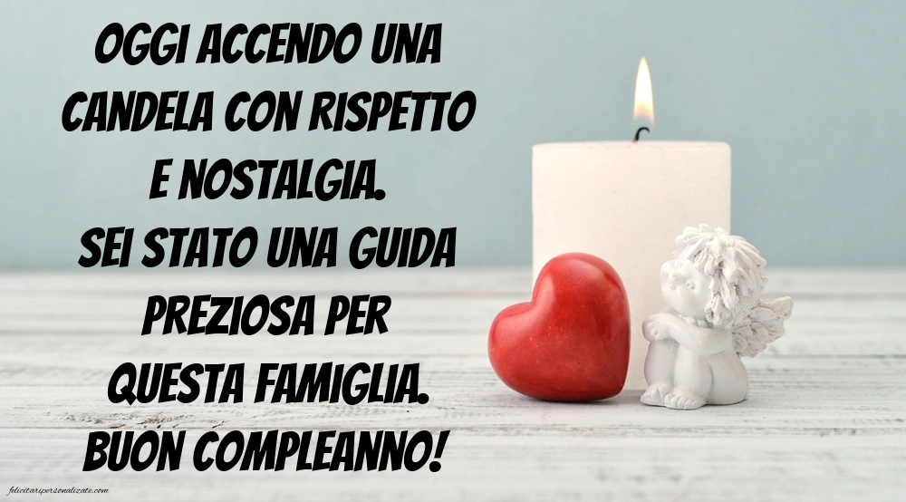 Immagini di Buon Compleanno Suocero in Cielo: Compleanno (Commemorazione)