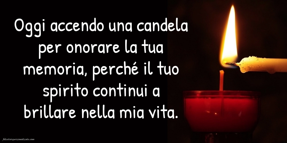 Immagini di commemorazione dei defunti: Candele (commemorazione)