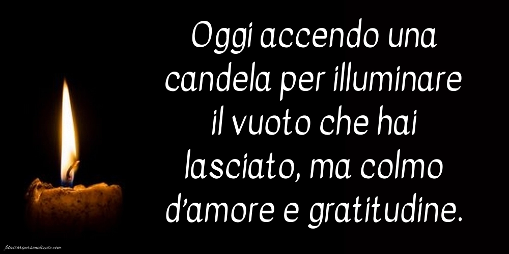 Immagini di commemorazione dei defunti: Candele (commemorazione)