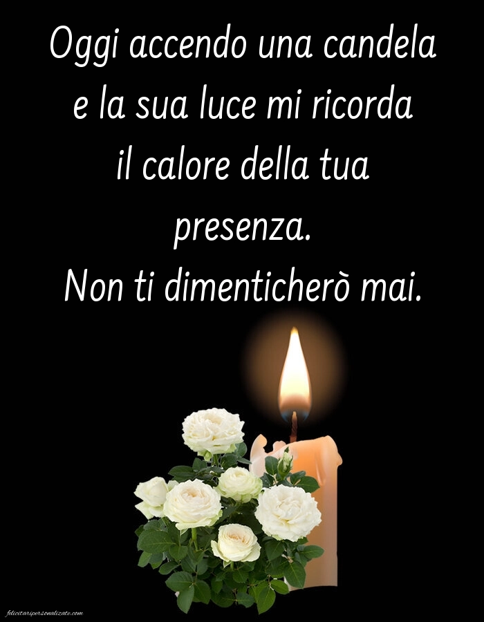 Immagini di commemorazione dei defunti: Candele (commemorazione)
