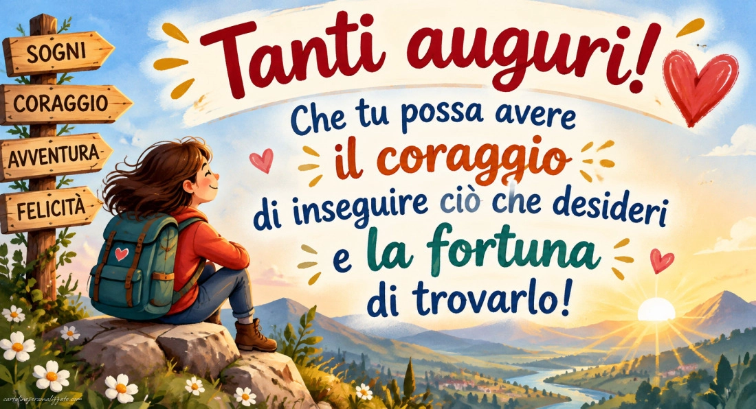 Immagini con frasi di buon compleanno: 