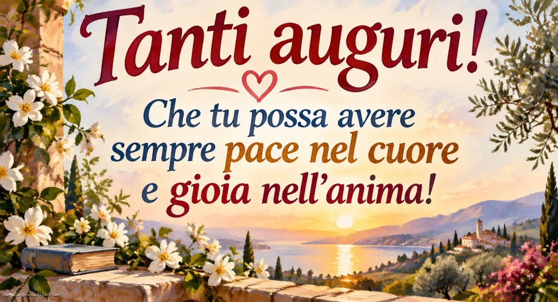 Immagini con frasi di buon compleanno: 