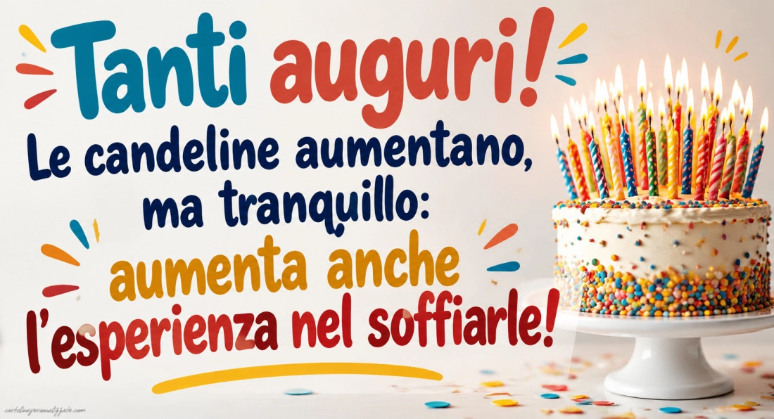 Immagini con frasi di buon compleanno: 