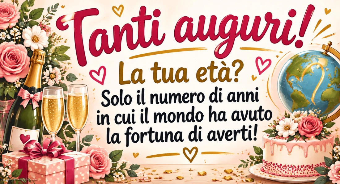 Immagini con frasi di buon compleanno: 