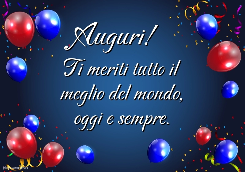 Immagini di Buon Compleanno: Palloncini