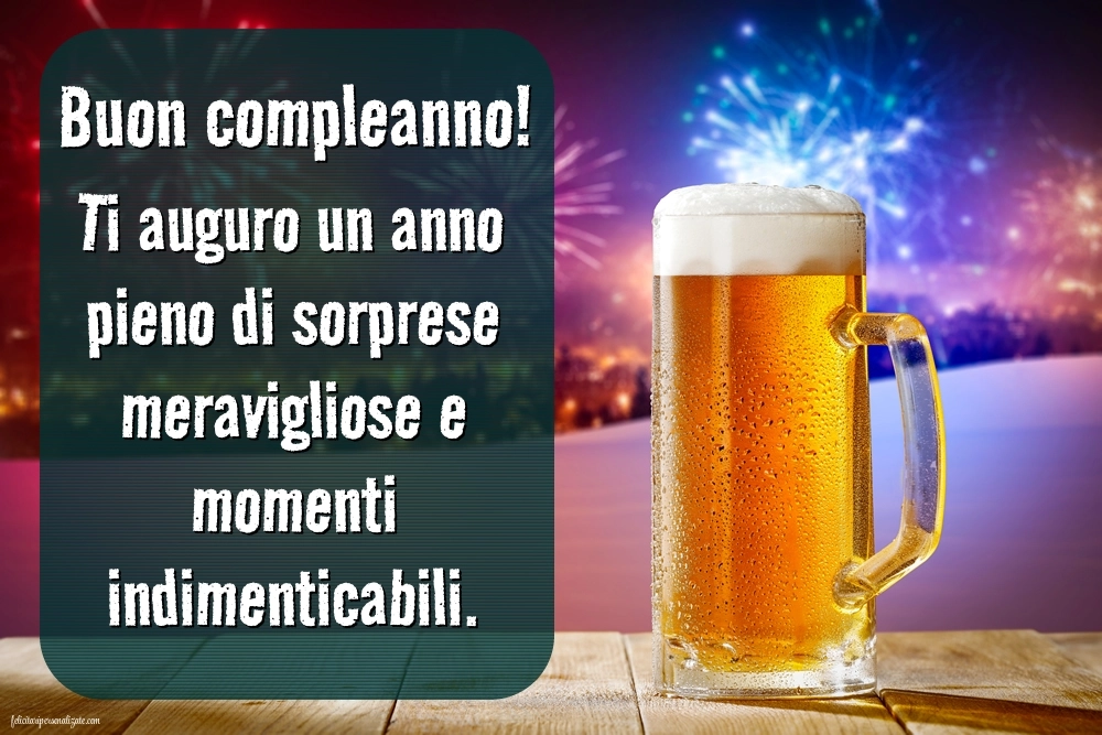 Immagini di Buon Compleanno: Champagne
