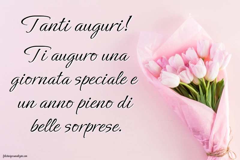 Immagini di Buon Compleanno alla ex Moglie: Fiori