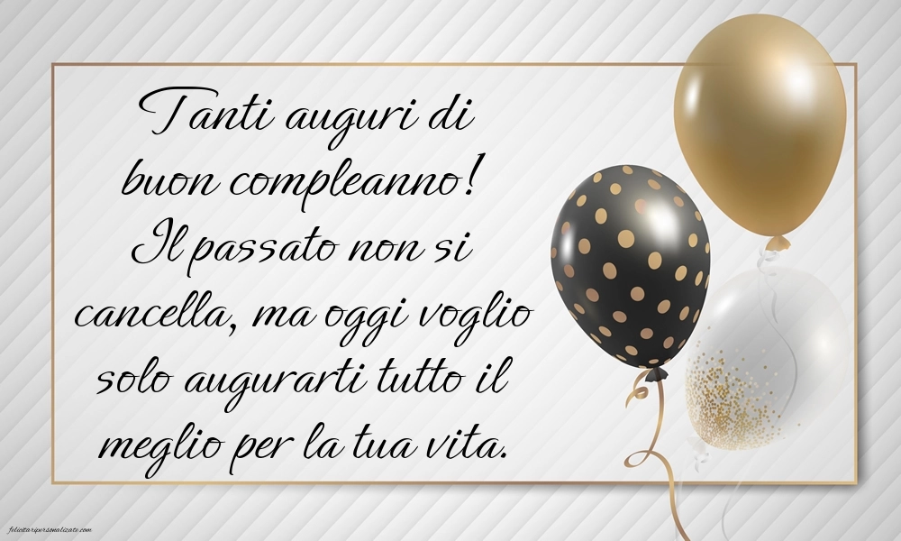 Immagini di Buon Compleanno alla ex Moglie: Palloncini