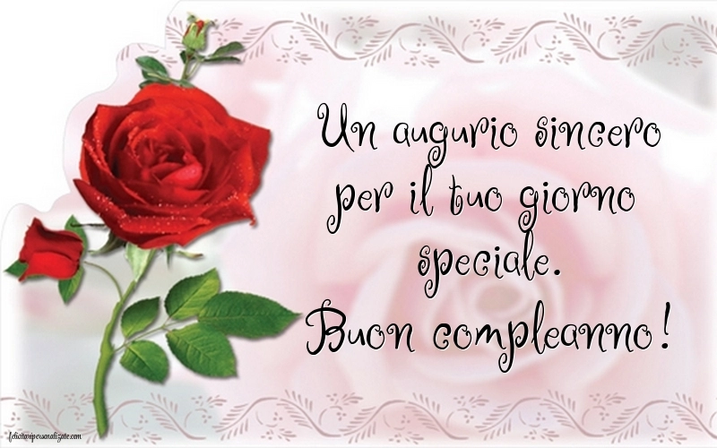 Immagini di Buon Compleanno alla ex Moglie: Fiori