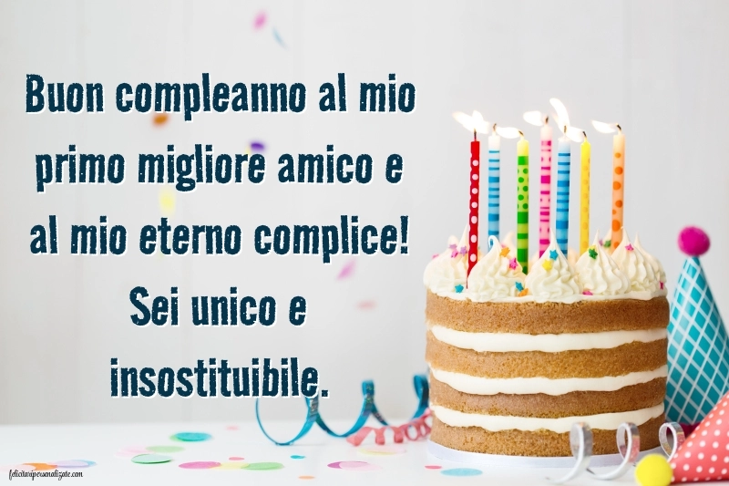 Immagini di Buon Compleanno Fratello: Torta