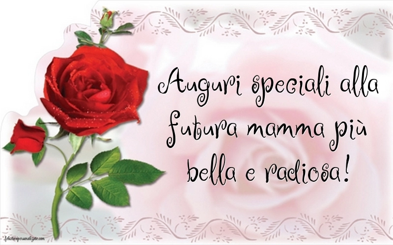Immagini di Buon Compleanno Futura Mamma: Fiori