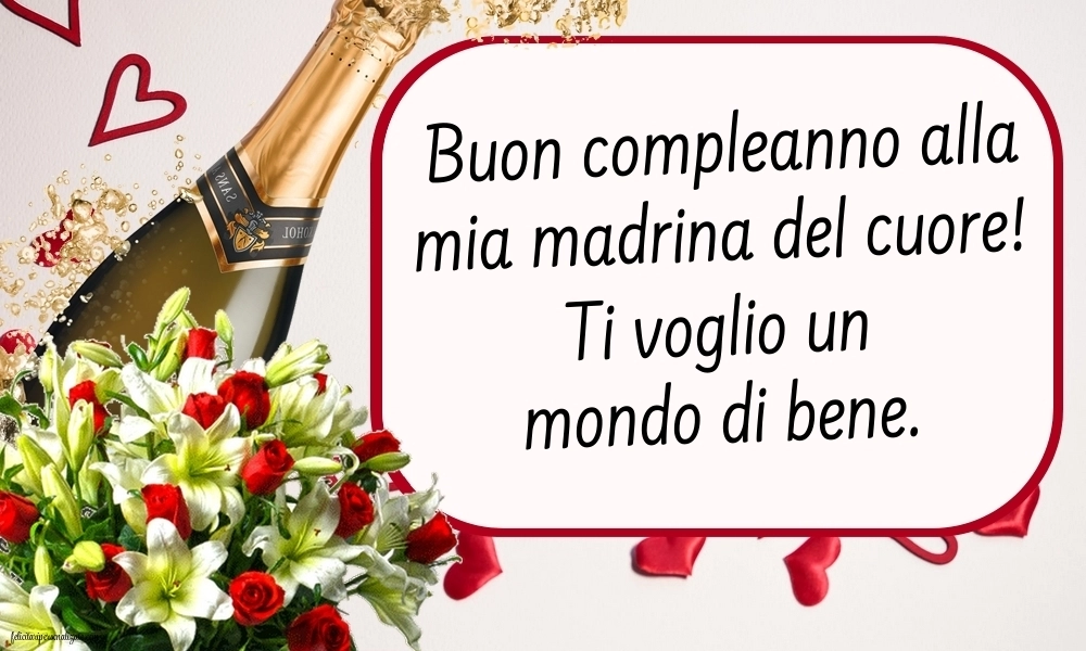 Immagini di Buon Compleanno Madrina: Fiori