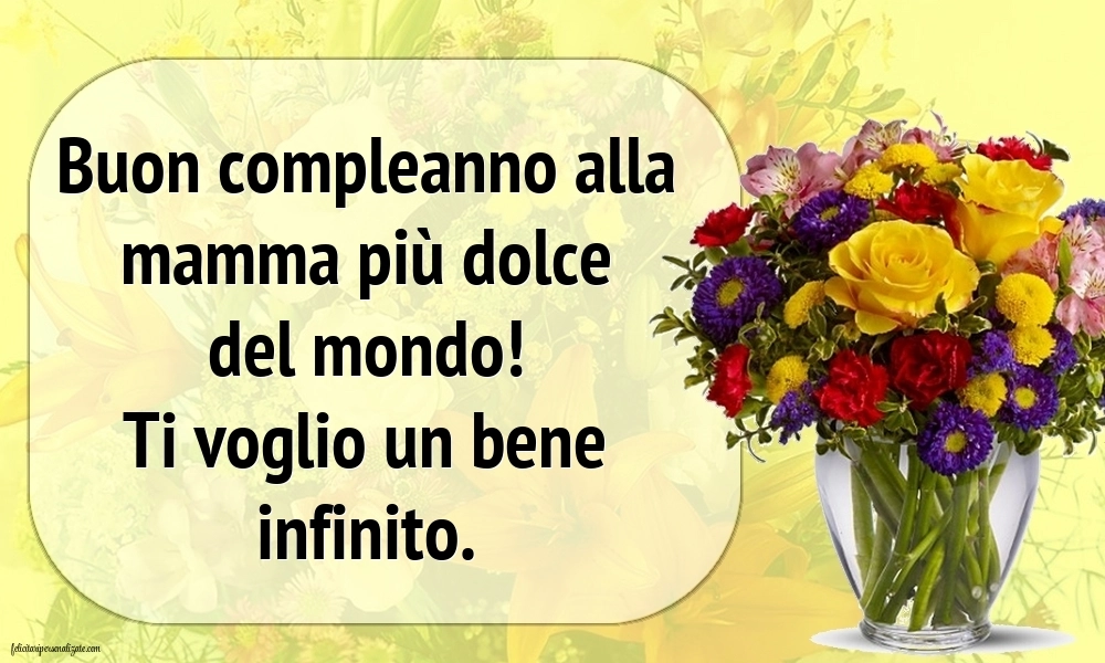 Le Più Belle Immagini di Buon Compleanno per tua Mamma: Fiori