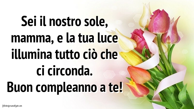 Immagini di Buon Compleanno Mamma: Fiori