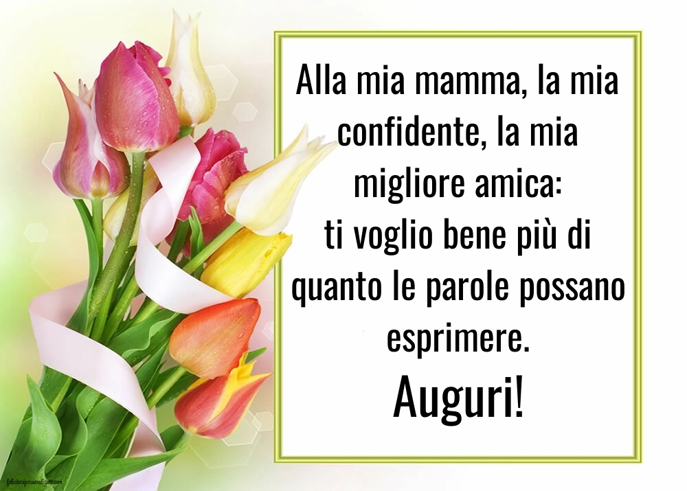 Le Più Belle Immagini di Buon Compleanno per tua Mamma: Fiori