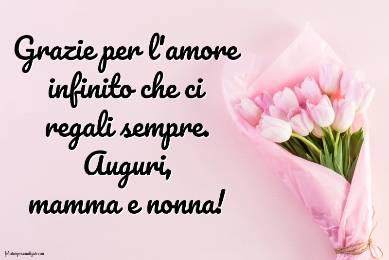 Immagini di Buon Compleanno Mamma e Nonna: Fiori