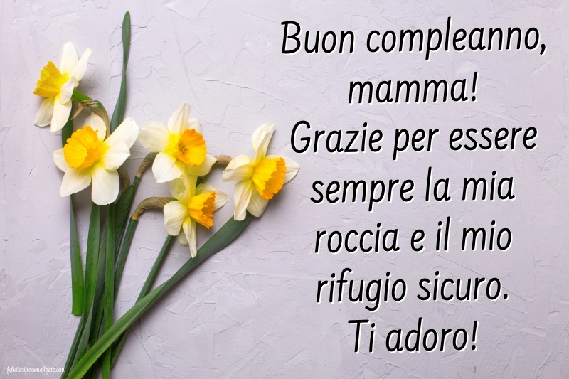 Immagini di Buon Compleanno Mamma: Fiori