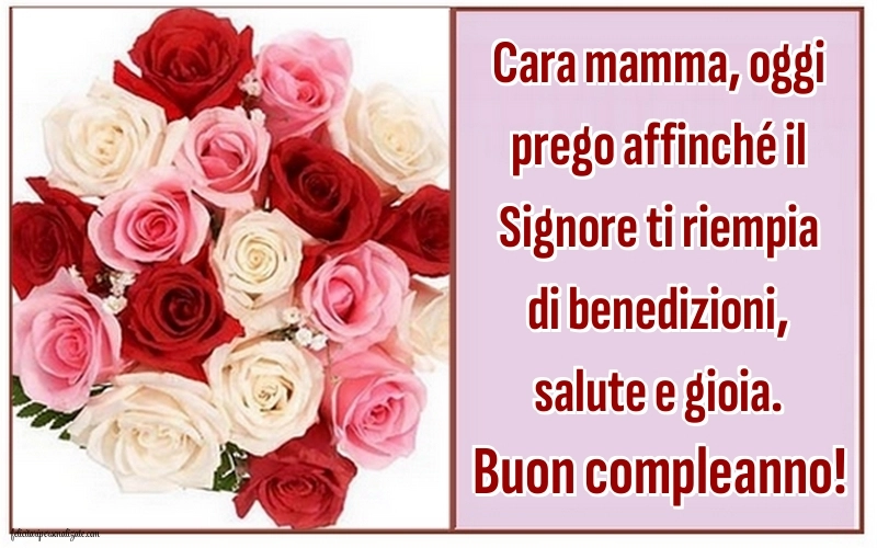 Le Più Belle Immagini di Buon Compleanno per tua Mamma: Fiori